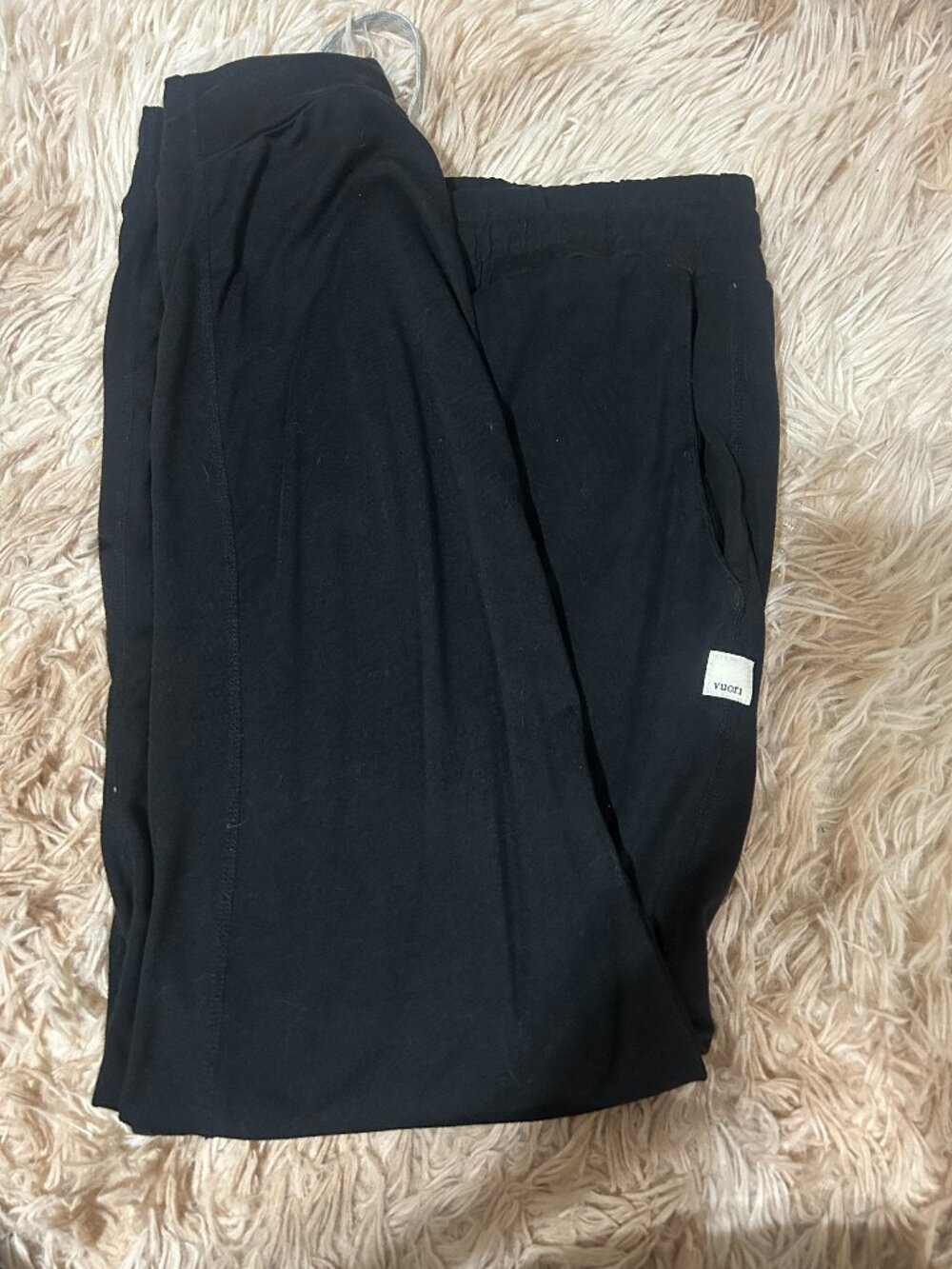 Vuori Black Performance Joggers